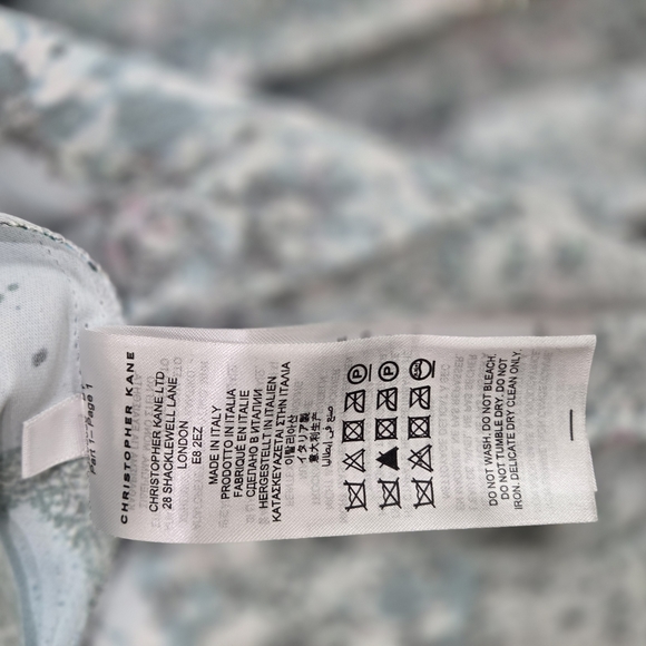 Christopher Kane “Mindscape” Pleated Midi Skirt – Size 6, Mutlicolor, NWT - Picture 13 of 13